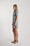 Women's Buttoned Pleated Detail Dress - 2