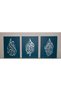 Signtouch Colorful Wildflower Vintage Floral Wall Art Gold Frame 40x60 cm - 6