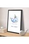 Signtouch Ocean Safari Animal Kids Wall Art 3-Piece Natural Wood Frame 40x60 cm - 2