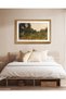 Signtouch Vintage Landscape Wild Flower Farmhouse Wall Art Gold Frame 40x60 cm - 4