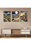 Signtouch Dinosaurs Kids Nursery Classroom Wall Art 3-Piece Outer Frame 40x60 cm - 4