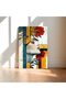 Signtouch Women Face Wrap Framed Canvas Wall Art 50x70 cm - 3