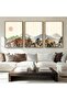 Signtouch Olive Tree Natural Botanical Wall Art 3-Piece Black Frame 40x60 cm - 3