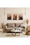 Signtouch Mountain Themed Landscape Wall Art 3-Piece Wooden Frame 40x60 cm - 2