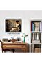Signtouch Vintage Flower Botanical Oil Nature Wall Art Outer Frame 40x60 cm - 2