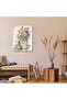 ALAYRA Rose Floral Victorian Botanical Use Wrap Framed Wall Art 60x80 cm - 3