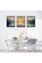 Signtouch Canva Geometric Century Wrap Framed Wall Art 6-Piece 40x60 cm - 4