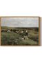 Signtouch Vintage Landscape Oil Framed Canvas Wall Art 30x40 cm