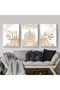 Signtouch Arabic Calligraphy Wrap Framed Islamic Wall Art Set of 3 30x40 cm - 3