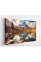 Signtouch Fall Mountain Scenery Framed Canvas Wall Art 40x60 cm