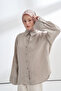 Garden Melody Patterned the Tencel Edit Scarf - Latte - 2
