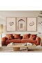 Signtouch Frames Arabic Muslim Islamic Wall Art 3-Piece Outer Frame 50x70 cm - 4