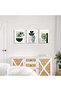 Signtouch Sage Green Boho Wrap Framed Canvas Wall Art Set of 3 40x60 cm - 4