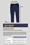 Black-Anthracite Men's Cotton Lined 2-Piece Sweatpants Pack with Back Pockets and Label Detail - 5