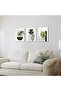 Signtouch Sage Green Boho Wrap Framed Canvas Wall Art Set of 3 40x60 cm - 3