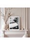 Signtouch Parked Cars Vintage Car Canvas Wall Art White Outer Frame 30x40 cm - 2