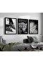 Signtouch Floral Beige Botanical Wall Art 3-Piece Black Frame 40x60 cm - 2
