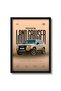 Signtouch Toyota Land Cruiser 250 SUV Garage Wall Art Outer Frame 30x40 cm