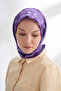 Garden Melody Desen the Tencel Edit Scarf - Mulberry - 4