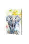 Signtouch Elephant Animal Idea Framed Canvas Wall Art 40x60 cm - 3