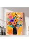 Signtouch Abstract Shapes Wrap Framed Canvas Wall Art 50x70 cm