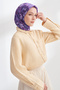 Garden Melody Desen the Tencel Edit Scarf - Mulberry - 3
