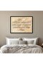 Signtouch Ayatul Kursi Arabic Mosque Islamic Wall Art Outer Frame 50x70 cm - 2