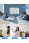 Double-Sided White Board,45 x 60cm Dry Erase Board Magnetic Whiteboard for Wall,Hanging Mounted Whiteboard Silver Aluminium Frame for Home,School,Office,Kitchen - 8