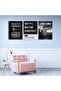 Signtouch Motivational Inspirational Quote Framed Wall Art 3-Piece 30x40 cm - 3