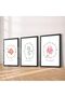 Signtouch Ocean Safari Animal Kids Wall Art 3-Piece Natural Wood Frame 40x60 cm - 5