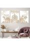 Signtouch Arabic Calligraphy Wrap Framed Islamic Wall Art Set of 3 30x40 cm - 4