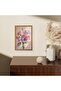 Signtouch Romantic Pink Rose Watercolor Bouquet Wall Art Outer Frame 50x70 cm - 3