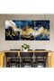 ALAYRA Ayatul Kursi Muhammad Wrap Framed Islamic Wall Art 3-Piece 60x80 cm - 4