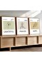 Signtouch Arabic Hotel Islamic Wall Art Set of 3 Outer Frame 50x70 cm