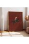 Signtouch Western Cowboy Skull Horse Riding Gothic Wall Art Outer Frame 50x70 cm - 6