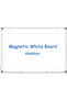 Double-Sided White Board,45 x 60cm Dry Erase Board Magnetic Whiteboard for Wall,Hanging Mounted Whiteboard Silver Aluminium Frame for Home,School,Office,Kitchen