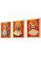 Signtouch Sacred Mosque Kaaba Islamic Wall Art Set of 3 Outer Frame 50x70 cm - 3
