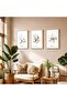 Signtouch Multicolor Arabic Islamic Wall Art 3-Piece Outer Frame 50x70 cm