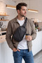 Multi-Compartment Unisex Chest and Shoulder Bag with Hidden Pocket, Crossbody Ergonomic Backpack Travel V - 5