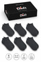 Men's Micro Modal Socks 6-Piece Boxed Organic Fabric Breathable Anti-Sweat Anti-Odor Socks - 4