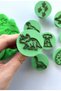 Dinosaur World Themed Play Dough and Cookie Mold Set - 4