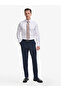 White Slim Fit Long Sleeve Basic Shirt 50322657-Vr013 - 4