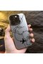 Tecno Spark 40 Compatible Travel-Themed Map Plane Printed Shockproof Hard Case - 4