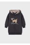 Hooded Girls' Sweatshirt Dress 4916 - 2