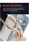 ICE 200 Pro CPU Cooler, 90mm RGB PWM Fan, 1800RPM, Intel & AMD2,42CFM,Copper Heat Pipes, 95W TDP - 4