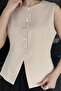Bicycle collar lined women's vest - 4