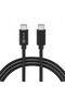 كابل من UBLUE بطول 3 متر نوع USB-C إلى USB-C متوافق مع ماك بوك برو وإير وآيباد وجالاكسي وآيفون