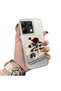 Poco X6 Compatible Retro Red Rose Printed Impact Protective Rigid Case