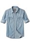 Western Men's Denim Shirt --Blue-- - 2