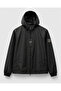 Men's Oversized Lined Hooded Waterproof and Windproof Raincoat Jacket - 2
